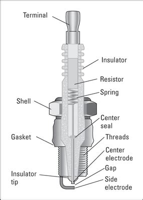 assess trouble  checking  spark plugs dummies