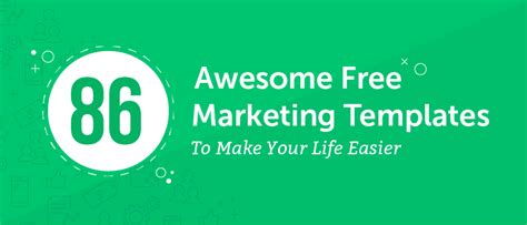 awesome  marketing templates    life easier