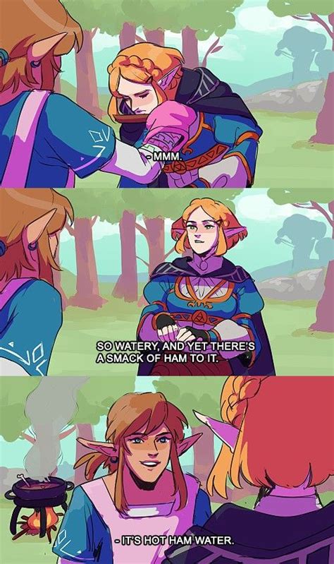 [botw] It S Hot Ham Water By Papabay On Tumblr 젤다의 전설 팬 아트 Link