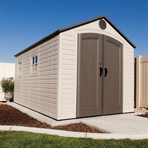 lifetime  ft outdoor storage shed    shipping lavahotdealscom