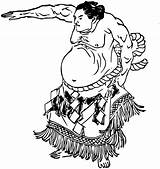 Sumo Drawing Wrestling Wrestler Japan Clipart Getdrawings Eagle Webstockreview Paintingvalley Found sketch template