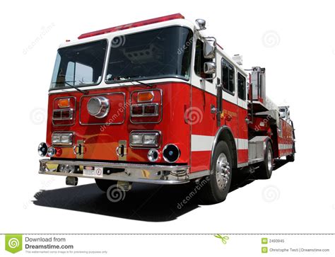 fire engine stock image image  department isolated