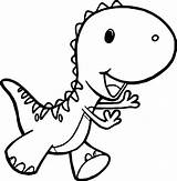 Dinosaur Coloring Baby Pages Run Coloringbay Animals Print Wecoloringpage sketch template