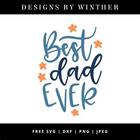 dad  svg dxf png jpeg designs  winther