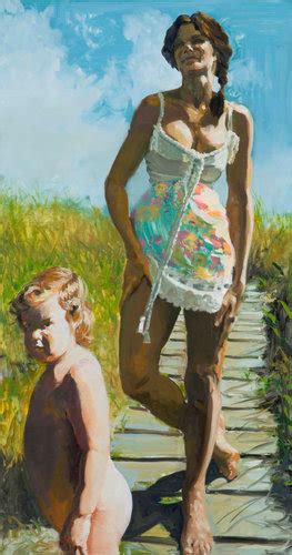 A Review Of ‘eric Fischl Beach Life ’ In East Hampton