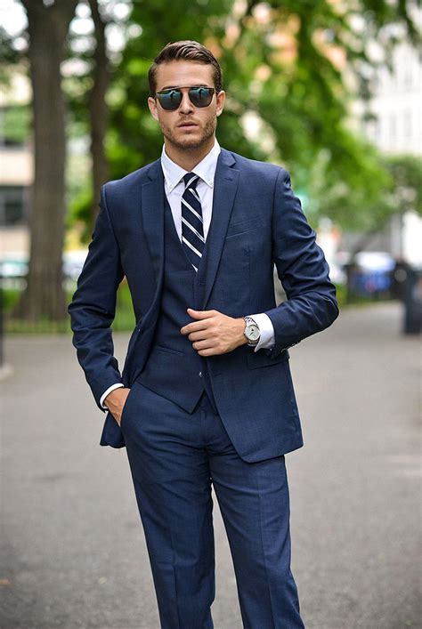 how to wear a blue suit mastering the look suits expert