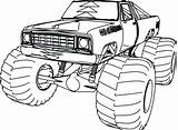 Truck Coloring Pages Monster Dodge Ram 4x4 Big Charger Tonka Drawing Mud 1976 Pdf Trucks Lifted Cummins Hummer Print Chevy sketch template