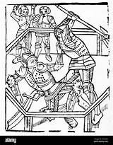 Medieval Woodcut Combat Knight Swan Story Between Kneeling Alamy Drawing Stock Helias Getdrawings Royalty sketch template
