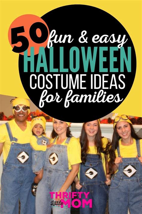 ultimate list   family costume ideas family costumes easy group