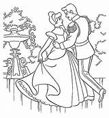 Cenicienta Cinderella Principe Dibujo Bailando Limpiando Cuentos Princesas Colorir Cinderela sketch template