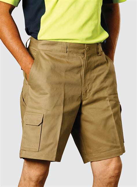 wp mens heavy cotton drill cargo shorts business image group