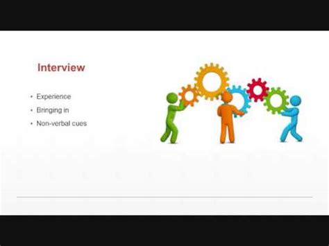 interview reflection youtube