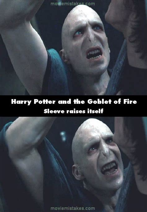 harry potter and the goblet of fire 2005 movie mistake