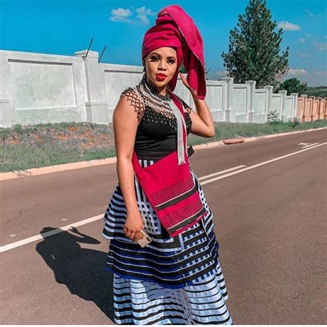 lovely xhosa dresses elegant lady  love   african traditional wear african design