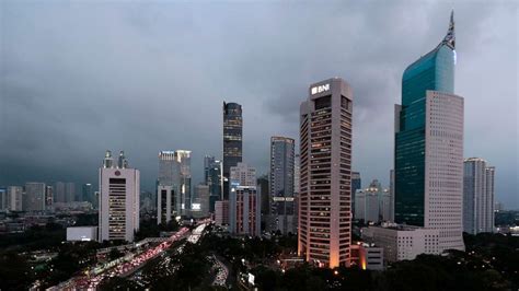 Jakarta Indonesia Protests Against New Labor Law Turn