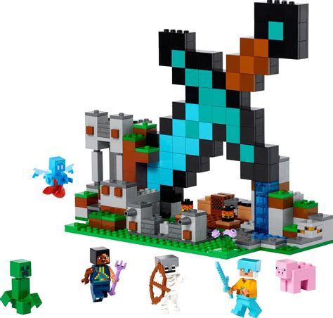 lego  minecraft  sword outpost brickeconomy