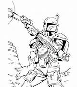 Coloring Hunter Bounty Fett Wars Pages Boba Star Printable Stormtrooper Hunting Clone Lego Drawing Gun General Print Kids Rex Ewok sketch template