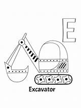 Excavator Gaddynippercrayons sketch template