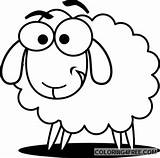 Sheep Coloring Baby Coloring4free Pages Printable Bfree Related Posts sketch template
