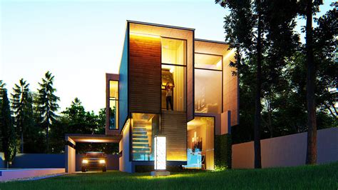 small mansion kukuh widodo cgarchitect architectural visualization exposure inspiration