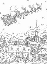 Kerstmis Nostalgisch Malvorlage Kleurplaten Nostalgic Ausmalbild sketch template