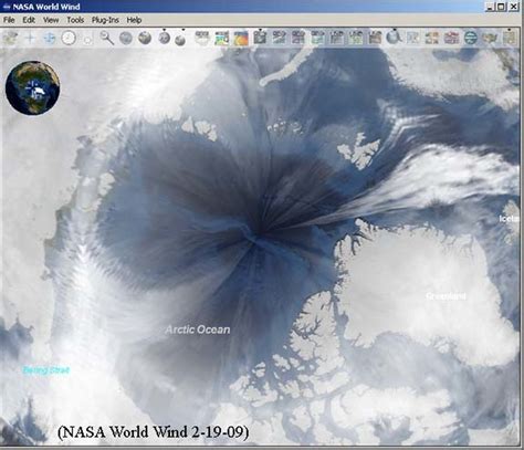 Rare Photo Of The Giant Hole At North Pole Via Satellite﻿ Tales From