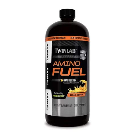 Amino Fuel Liquid Orange Twinlab Inc 32 Oz Liquid Buy Online In