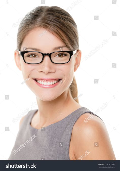 glasses eyewear woman happy portrait looking at camera