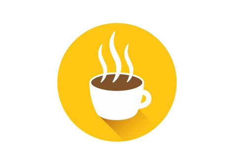 flat coffee cup icon superawesomevectors