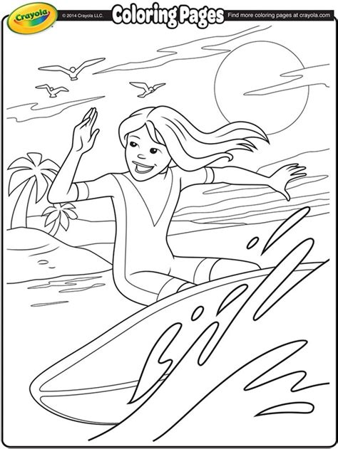 surfer girl crayolacomau