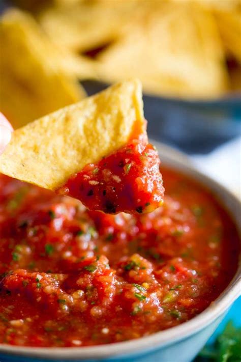 restaurant style mild salsa recipe takes   minutes      great healthy