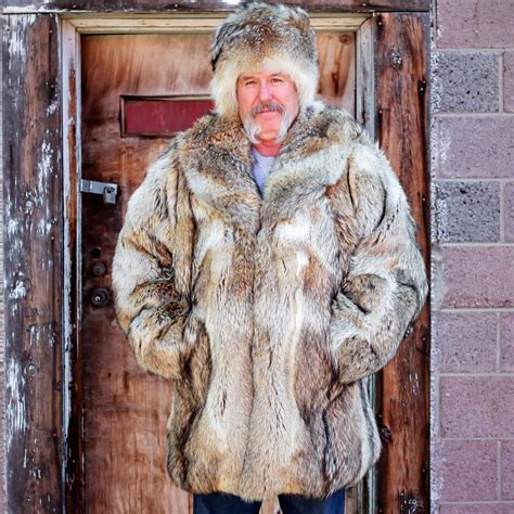 coyote fur jacket merlins hide