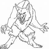 Coloring Werewolf Pages Goosebumps Printable Kids Outline Drawing Slappy Sheets Evil Tattoo Simple Horrorland Monster Halloween Wolf Draw Color Print sketch template