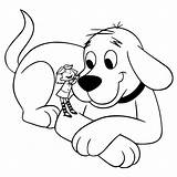 Coloring Clifford Pages Kids Dog Big Red Colouring Printable Sheets Bestcoloringpagesforkids Tv Show Emily Ad Movies sketch template