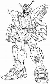 Gundam Coloring Pages Printable Shining God Template sketch template