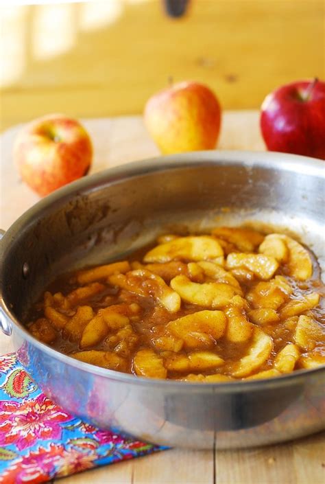 sweet cooked apples recipe julias album