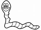 Clipart Worm Inch Cliparts Library sketch template