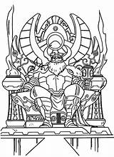 Odin Gods Designlooter 83kb 713px sketch template