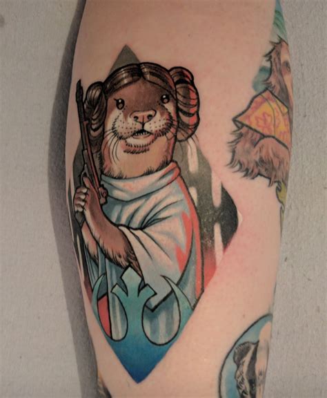 Princess Leia Otter By Simon K Bell At Design 4 Life Liverpool Uk Great