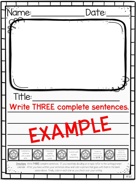 writing complete sentences sentence writing  grade teachers