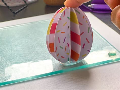 easy easter egg paper craft  kids color  crafty