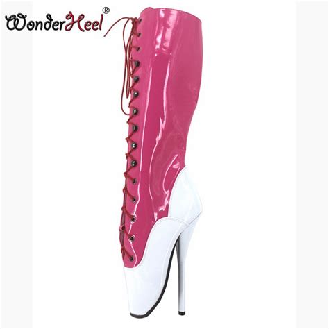 wonderheel hot new ultra high heel 18cm stilleto heel pink patent women