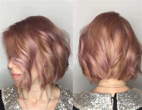 71 alluring rose gold hair color ideas to try in 2019