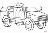 Coloring Pages Car Adults Army Military Getcolorings Vehicl Printable sketch template