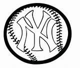 Yankees Yankee Coloringhome Cutewallpaper Getcolorings Colorings Getdrawings sketch template