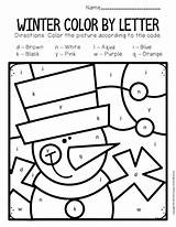 Winter Color Worksheets Snowman Preschool Word Sight Kindergarten Letter Code Number Lowercase Multiplication Colour Coloring Words Comment Leave Activities Vocabulary sketch template