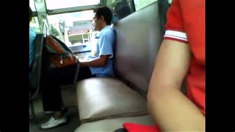 Guy Caught Jerking On The Buss Busted
