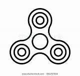 Spinner Fidget Drawing Clipartmag Coloring sketch template