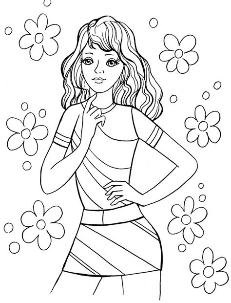 coloring pages coloring pages  girls   printable