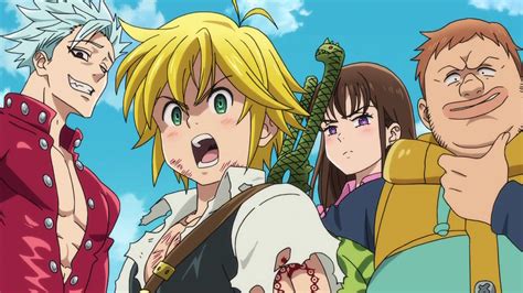 Image Meliodas Announcing They Are The Seven Deadly Sins Png